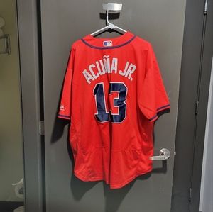 Atlanta Braves Red Jersey